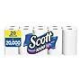 Scott 1-Ply Standard Toilet Paper, White, 1000 Sheets/Roll, 20 Rolls/Carton (20032)~#|#~s1216083_sc7