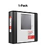 Staples 3" 3-Ring View Binder, D-Ring, Black (55402/26449)~#|#~s1216483_sc7