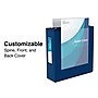 Staples 1 1/2" 3-Ring View Binder, D-Ring, Navy Blue (55419/26439)~#|#~s1216546_sc7