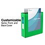 Staples 3" 3-Ring View Binder, D-Ring, Green (55428/26354)~#|#~s1216589_sc7