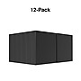 Staples 2" 3-Ring View Binders, Black, 12/Pack (23722/21689)~#|#~s1216828_sc7