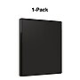 Staples Simply Economy 0.5-Inch Round Ring View Binder, Holds Up to 100 Sheets, Black, Lightweight Binder for Office & School~#|#~s1216837_sc7