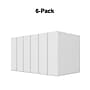 Staples 3" 3-Ring View Binders, White, 6/Pack (23743/21691)~#|#~s1216842_sc7