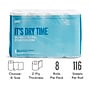 Perk™ Choose-A-Size Paper Towels, 2-ply, 116 Sheets/Roll, 8 Rolls/Pack (PK55113)~#|#~s1217258_sc7
