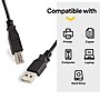 NXT Technologies™ 6' USB B to USB A Printer Cable, Male to Male, Black (NX29749)~#|#~s1217784_sc7