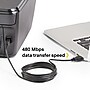 NXT Technologies™ 6' USB B to USB A Printer Cable, Male to Male, Black (NX29749)~#|#~s1217788_sc7