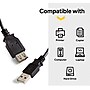 NXT Technologies™ 6' USB A to USB A Cable, Male to Female, Black (NX29753)~#|#~s1217816_sc7
