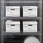 Staples Heavy Duty File Box, Lift Off Lid, Letter/Legal, White/Gray, 12/Carton (TR59219)~#|#~s1219610_sc7
