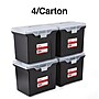 TRU RED™ Weather-Resistant File Box, Letter, Black, 4/Carton (TR57622CT)~#|#~s1219693_sc7