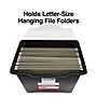 TRU RED™ Weather-Resistant File Box, Letter, Black, 4/Carton (TR57622CT)~#|#~s1219696_sc7
