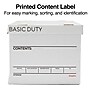 Staples Corrugated File Box Lift Off Lid, Letter/Legal Size, White/Black, 20/Pack (3325010/3325007)~#|#~s1219713_sc7