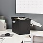 TRU RED™ Weather-Resistant File Box, Letter, Black, 4/Carton (TR57622CT)~#|#~s1219754_sc7