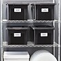 TRU RED™ Weather-Resistant File Box, Letter/Legal, Black, 4/Carton (TR57619CT)~#|#~s1219760_sc7