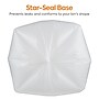 Coastwide Professional™ AccuFit 55 Gallon Trash Bag, 40" x 53", Low Density, 1.3 mil, Clear, 100 Bags/Box (CW25527)~#|#~s1219955_sc7