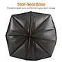 Coastwide Professional™ AccuFit 44 Gallon Trash Bag, 37" x 50", Low Density, 1.3 mil, Black, 100 Bags/Box (CW22752)~#|#~s1220019_sc7