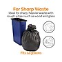 Coastwide Professional™ AccuFit 32 Gallon Trash Bag, 33" x 44", Low Density, 0.9 mil, Black, 100 Bags/Box (CW22751)~#|#~s1220026_sc7