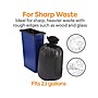 Coastwide Professional™ AccuFit 23 Gallon Trash Bag, 28" x 45", Low Density, 0.9 mil, Black, 200 Bags/Box (CW22932)~#|#~s1220034_sc7
