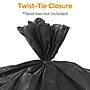 Coastwide Professional™ 30-33 Gallon Trash Bag, 33" x 40", High Density, 22 mic, Black, 200 Bags/Box (CW17969)~#|#~s1220058_sc7