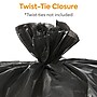 Coastwide Professional™ 30-33 Gallon Trash Bag, 33" x 39", Low Density, 0.6 mil, Black, 250 Bags/Box (CW17966)~#|#~s1220082_sc7