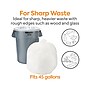 Coastwide Professional™ 40-45 Gallon Trash Bag, 40" x 46", Low Density, 1 mil, Clear, 100 Bags/Box (CW17967)~#|#~s1220124_sc7
