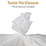 Coastwide Professional™ 55-60 Gallon Trash Bag, 38" x 58", Low Density, 0.74 mil, White, 100 Bags/Box (CW18187)~#|#~s1220154_sc7