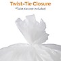 Coastwide Professional™ 55-60 Gallon Trash Bag, 38" x 60", High Density, 14 mic, Natural, 200 Bags/Box (CW18201)~#|#~s1220158_sc7