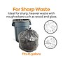 Coastwide Professional™ 40-45 Gallon Trash Bag, 39" x 47", Low Density, 1.7 mil, Silver, 50 Bags/Box (CW18189)~#|#~s1220211_sc7