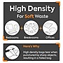 Coastwide Professional™ 55-60 Gallon Trash Bag, 38" x 60", High Density, 16 mic, Natural, 200 Bags/Box (CW18202)~#|#~s1220262_sc7