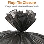 Coastwide Professional™ 12-16 Gallon Trash Bag, 24" x 32", Low Density, 0.35 mil, Black, 1000 Bags/Box  (CW19245)~#|#~s1220276_sc7