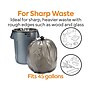 Coastwide Professional™ 40-45 Gallon Trash Bag, 40" x 48", Low Density, 1.5 mil, Black, 50 Bags/Box (CW19242)~#|#~s1220289_sc7