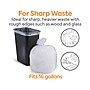 Coastwide Professional™ 12-16 Gallon Trash Bag, 24" x 32", Low Density, 0.35 mil, Clear, 1000 Bags/Box (CW57405)~#|#~s1220298_sc7