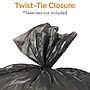 Coastwide Professional™ 40-45 Gallon Trash Bag, 40" x 48", Low Density, 1.5 mil, Black, 50 Bags/Box (CW19242)~#|#~s1220308_sc7