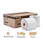 Coastwide Professional™ J-Series Recycled Hardwound Paper Towels, 1-ply, 800 ft./Roll, 6 Rolls/Carton (CWJHT-ECO)~#|#~s1220360_sc7