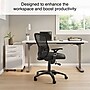 Staples Corvair Ergonomic Luxura Swivel Computer and Desk Chair, Black (23097)~#|#~s1220748_sc7