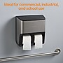 Coastwide Professional J-Series Quad Bath Tissue Dispenser, Black/Metallic~#|#~s1220925_sc7