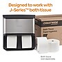 Coastwide Professional J-Series Quad Bath Tissue Dispenser, Black/Metallic~#|#~s1220927_sc7