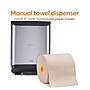 Coastwide Professional J-Series Manual Hardwound Paper Towel Dispenser, Black/Metallic (CWJMHT-S-CC)~#|#~s1220933_sc7