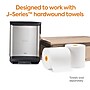 Coastwide Professional J-Series Manual Hardwound Paper Towel Dispenser, Black/Metallic (CWJMHT-S-CC)~#|#~s1220942_sc7