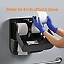 Coastwide Professional™ J-Series Quad Bath Tissue Dispenser, Black (CWJ4BT-B)~#|#~s1220944_sc7