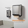 Coastwide Professional J-Series Automatic Hardwound Paper Towel Dispenser, Black/Metallic (CWJAHT-S-CC)~#|#~s1220951_sc7