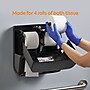 Coastwide Professional J-Series Quad Bath Tissue Dispenser, Black/Metallic~#|#~s1220955_sc7