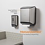 Coastwide Professional J-Series Manual Hardwound Paper Towel Dispenser, Black/Metallic (CWJMHT-S-CC)~#|#~s1220960_sc7