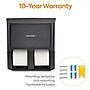 Coastwide Professional™ J-Series Quad Bath Tissue Dispenser, Black (CWJ4BT-B)~#|#~s1220965_sc7