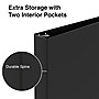 Staples 2" 3-Ring Non-View Binder, Black (ST26587-CC)~#|#~s1221733_sc7