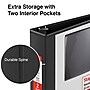 Staples 2" 3-Ring View Binders, D-Ring, Black, 6/Pack (55400CT/26443CT)~#|#~s1221741_sc7