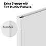 Staples 1/2" 3-Ring View Binders, White, 12/Pack (23740/21682)~#|#~s1221755_sc7