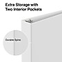 Staples 1 1/2" 3-Ring View Binder, White (ST23729-CC)~#|#~s1221833_sc7