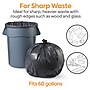 Coastwide Professional™ 55-60 Gallon Trash Bag, 38" x 58", Low Density, 1.8 mil, Black, 100 Bags/Box  (CW18207)~#|#~s1222210_sc7