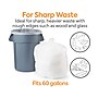 Coastwide Professional™ 55-60 Gallon Trash Bag, 38" x 58", Low Density, 1.3 mil, Clear, 100 Bags/Box (CW25528)~#|#~s1222228_sc7