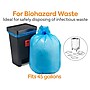 Coastwide Professional™ 40-45 Gallon Biohazard Bag, Low Density, 1.3 mil, Blue, 150 Bags/Box (CW50712)~#|#~s1222236_sc7